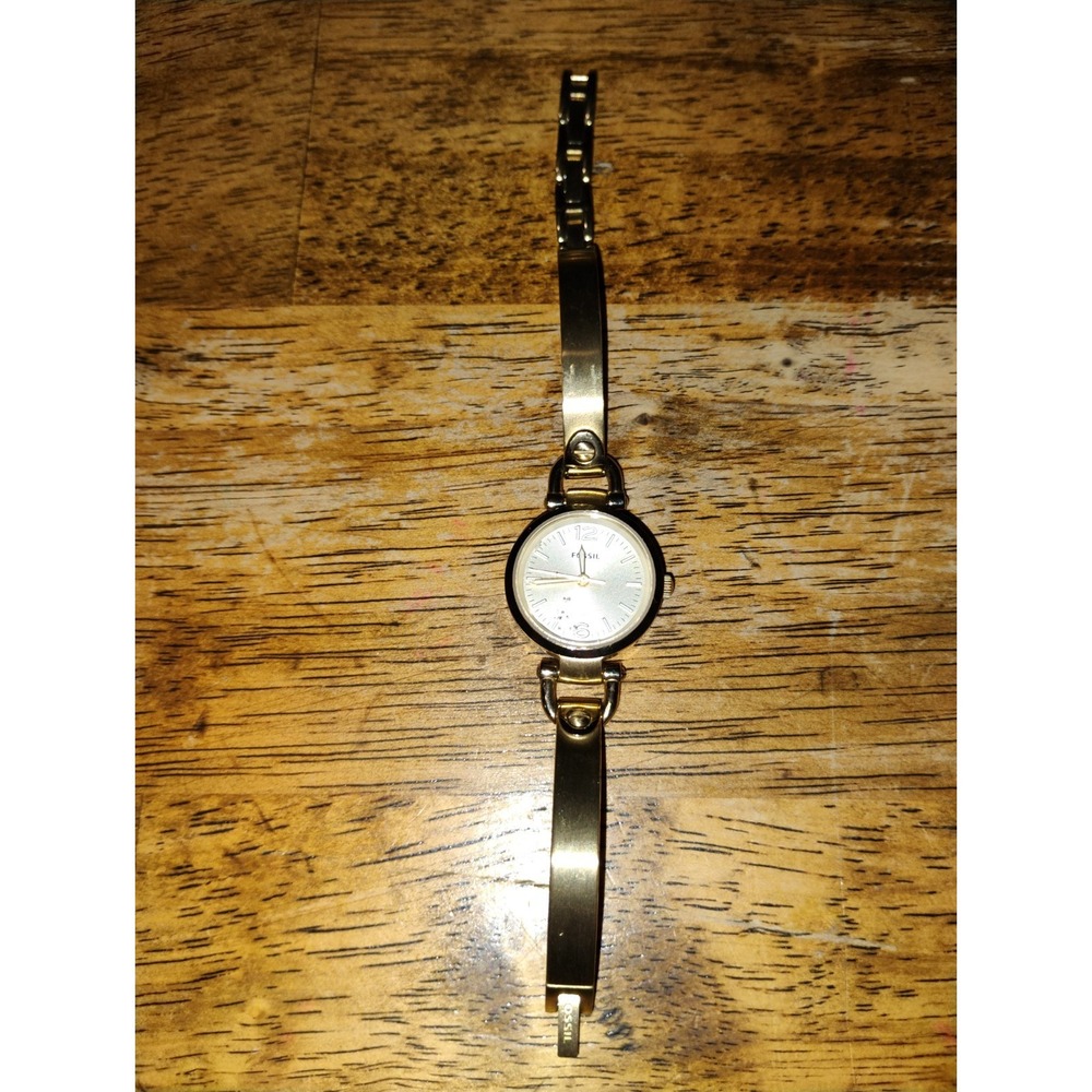 FOSSIL Watch  GEORGIA MINI ES3268‎ Ladies Analog Stainless Steel Rose Gold